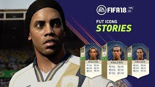 FIFA 18  FUT ICONS Stories Trailer ft. Ronaldinho