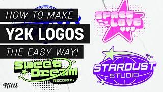 How to Make Y2K LOGOS the EASY Way