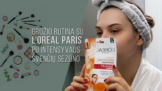 Grožio rutina su L‘OREAL PARIS po intensyvaus švenčių sezono