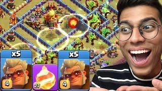 I MAXED DRUID to use this TRICK Clash of Clans