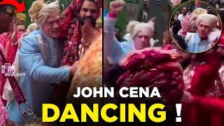 JOHN Cena DOING  BHANGRA in Ambani WEDDING   JOHN Cena Dance in Ambani WEDDING