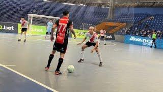 SE ACHA BOM NO FUTSAL ENTÃO ASSISTA ESSE JOGO  Joinville x River Copa Mundo 2022 - Paranaguá