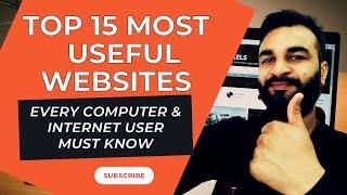 Top 15 Most Useful Websites  Every Computer & Internet User Must Know  15 Insanely Useful Websites