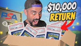 I graded all my BEST CARDS - Insane Pokemon PSA Return