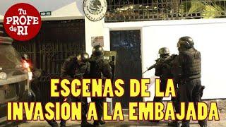AMLO MUESTRA VIDEOS DE LA INVASIÓN A LA EMBAJADA DE MÉXICO EN ECUADOR