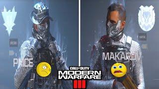 Makarovs scared of Captain Prices Coldest Death Stare in Modern Warfare 3 Beta 2023