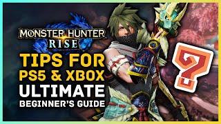 Monster Hunter Rise - Ultimate Beginners Guide & Tips for Playstation & Xbox Players