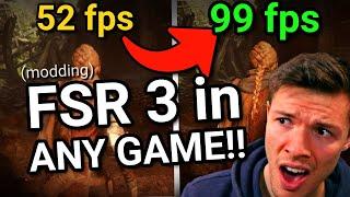 Modding FSR 3 in Any Game - Everything You Need to Know 6 Games TESTED replaces DLSS 3