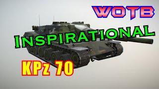 KPZ 70 INSPIRED TO BUY  - WOTB World Of Tanks Blitz Replays  YOUR Commentary Channel