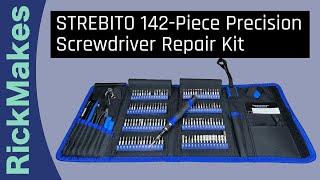 STREBITO 142-Piece Precision Screwdriver Repair Kit