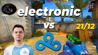 CSGO POV NAVI electronic 2112 vs Cloud9 INFERNO @ IEM Katowice 2023