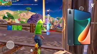 Fortnite Mobile Xiaomi Pad 5 120FPS Gameplay Season3..