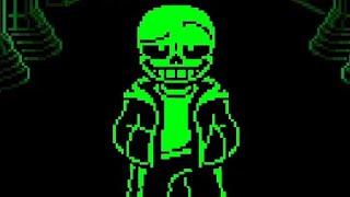 Sans but he is Green and totally Serious... Green Sans Leaked Build