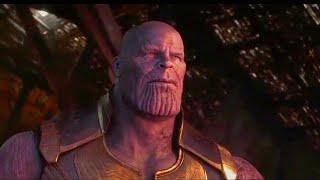 Avengers Infinity War 2018 Thanos rests after the Snap  Ending scene