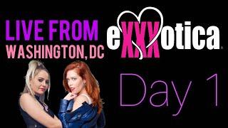 Live from Exxxotica Washington DC - Day 1 Chrissie Mayr & Xia Anderson Gigi Dior Christy Canyon