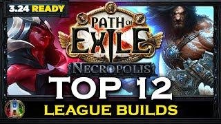 PoE 3.24 TOP 12 NECROPOLIS BUILDS - PART 3 - NECROPOLIS LEAGUE - PATH OF EXILE - POE BUILDS