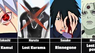 NarutoBoruto Characters that Lost their Powers