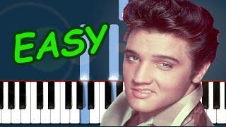 Elvis Presley - Cant Help Falling In Love - EASY Piano Tutorial for Beginners
