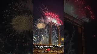 Happy new year 2024 #dubai #alishaish #fireworks