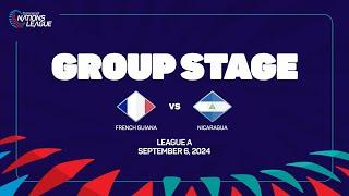 French Guiana vs Nicaragua  202425 Concacaf Nations League