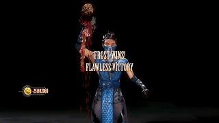 Mortal Kombat 9 - MK Onslaught Frost Expert Arcade Ladder No Rounds & Matches Lost