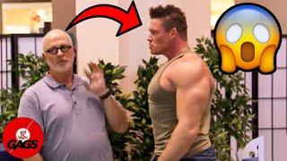 Grandpa Fights Tough Guy  Just For Laughs Gags