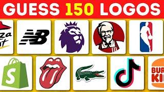 Guess The Logo in 3 Seconds  150 Famous Logos