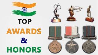 TOP Awards & Honors in India  Hindi