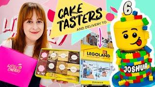 New Cake Tasting Boxes and a Delivery to the Legoland Discovery Centre  Studio Vlog  Cherry Vlogs