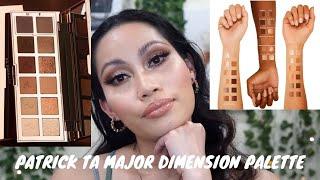 NEW Patrick Ta Major Dimension Eyeshadow Palette + Comparisons