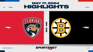 NHL Game 6 Highlights  Panthers vs. Bruins - May 17 2024