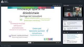 Webinar Dziedzictwo kulturowe i innowacje. Oksymoron?