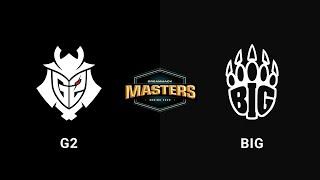 G2 Esports vs BIG - Nuke - Grand Finals - Europe - DreamHack Masters Spring 2020