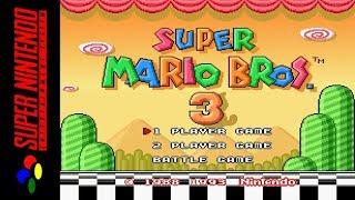 Longplay SNES - Super Mario All-Stars - Super Mario Bros 3 HD 60FPS