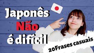 20 Frases Básicas e Casuais em JAPONÊS aula de japonês