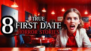 8 TRUE Disturbing First Date Horror Stories VI  #scarystories Ambient Fireplace