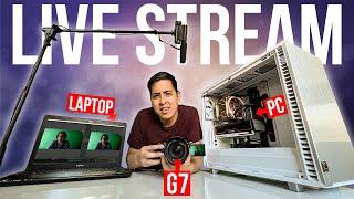 How to Live Stream With Your Lumix G7  What You Need to Get Started