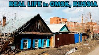 How do people live in Omsk Russia? City of the future.