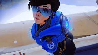 Tracer - All emotes in slow motion│Overwatch