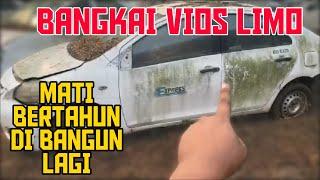 BANGKAI EX TAXI DIBANGUN JADI MOBIL