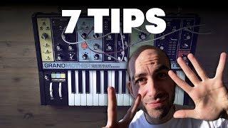 My 7 Patch Tips for Moog Grandmother