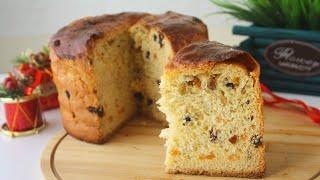 Panettone recipe  Easy way to make Panettone without kitchen machine Italian Christmas bread