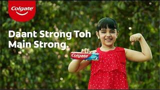 Colgate Strong Teeth  Daant Strong Toh Main Strong  English