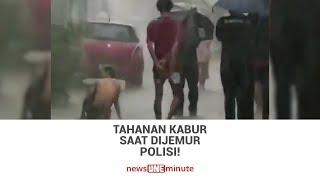 Viral Video Tahanan Polisi Kabur saat Dijemur  tvOne