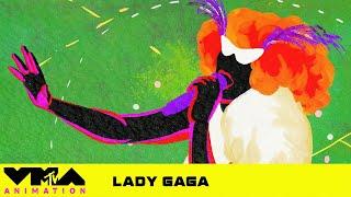 Lady Gagas Iconic Paparazzi Performance at the 2009 VMAs Gets Animated  MTV
