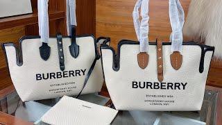 Сумка burberry из канвас с принтом логотипа