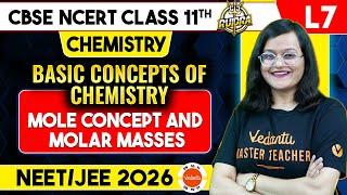 Molecular Mass and Mole Concept Class 11 Chemistry One Shot  Some basic concepts of chemistry