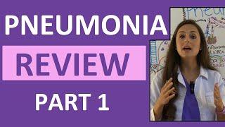 Pneumonia Symptoms Pathophysiology Nursing  Respiratory Disorders NCLEX Lecture Part 1