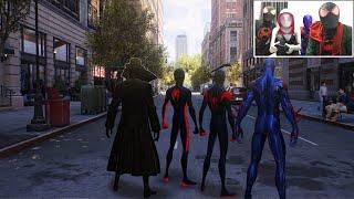 SPIDERMAN ACROSS THE SPIDERVERSE PLAYING SPIDERMAN 2 FUNNY GAMEPLAY FREE ROAM