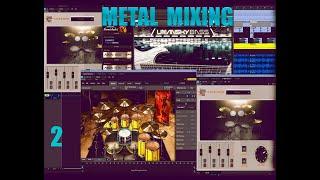 METAL MIXING  STUDIO ONE 6  сведение  мастеринг  pt2